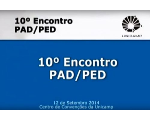 10º Encontro PAD/PED